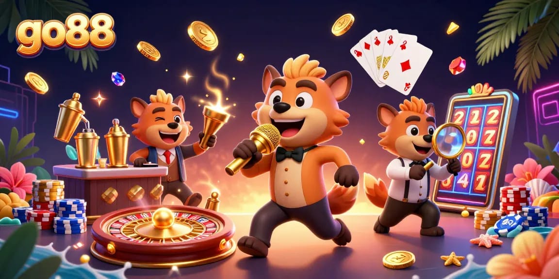 Trải nghiệm go88 sôi động cùng những hyena vui nhộn trong sòng bạc điện tử