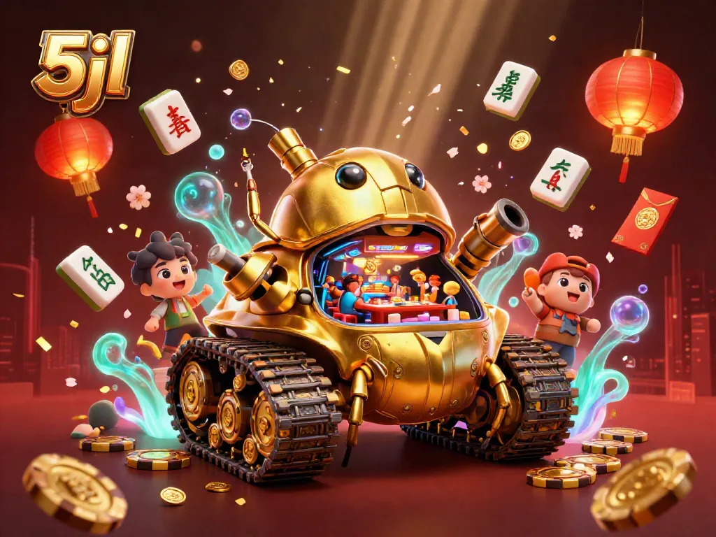 Experience the dynamic action of 5jl inside a golden beetle tank casino bursting with excitement.