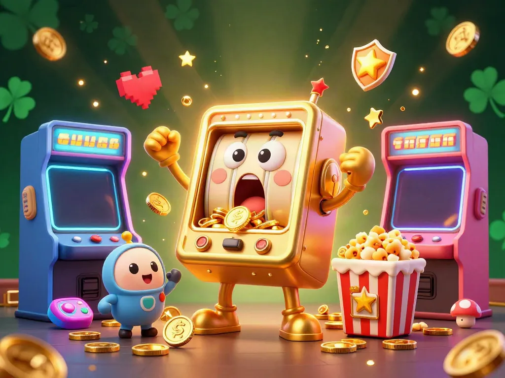 เกมสล็อต ib888 โบนัส ที่มีเครื่องสล็อตทองคอยมอบโชคและแจกเหรียญทอง