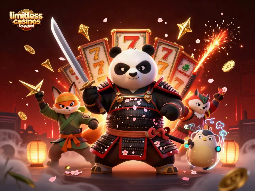 Engage with limitless casino bonus codes through this dynamic, colorful 3D illustration showcasing vibrant characters and gambling elements.