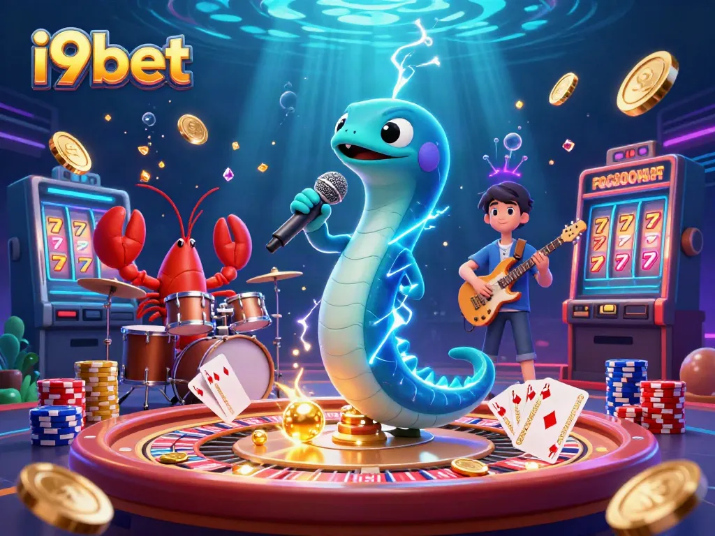 Experience thrilling gameplay at i9bet's vibrant underwater casino with dazzling features and characters.