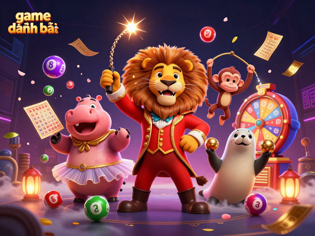 Engage with the thrilling game đánh bài featuring colorful elements and lively characters in an exciting casino setting.