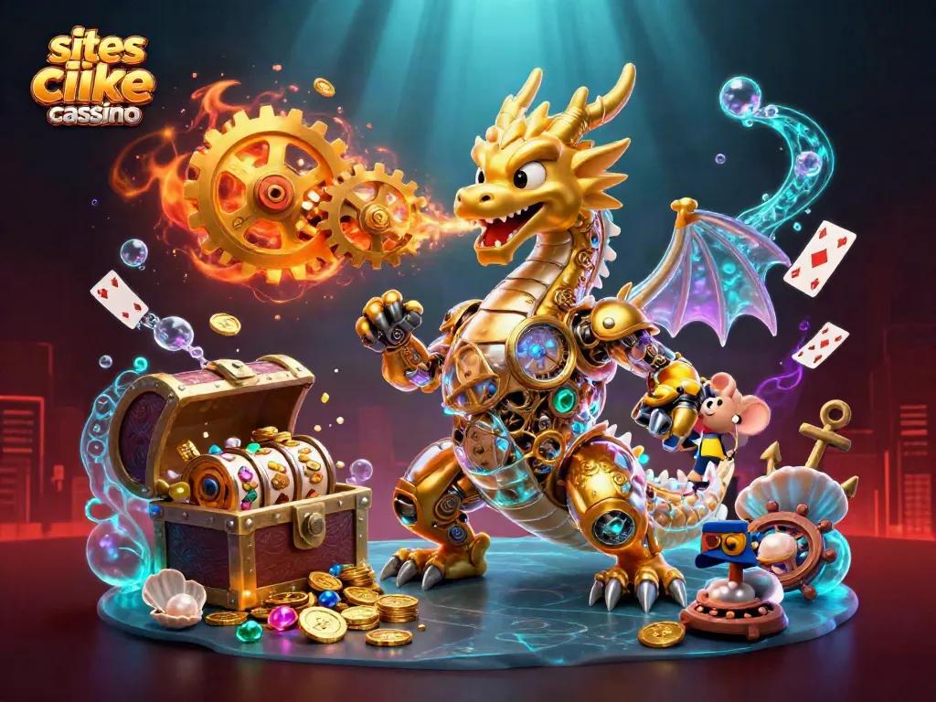 Engage with premium sites like cafe casino featuring an explosive treasure chest and neon gaming elements.