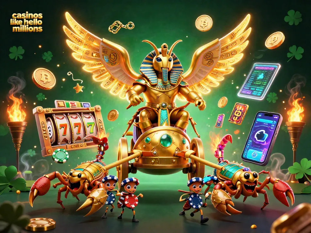 Spin and win at casinos like hello millions with vibrant graphics and exciting gaming elements.