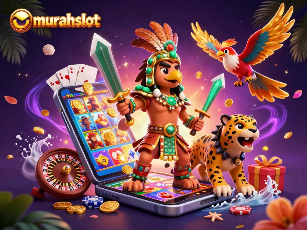 Menangkan jackpot dengan murahslot menawarkan slot game yang penuh warna dengan simbol buah dan keberuntungan.