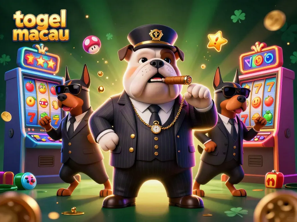 Experience thrilling togel macau action with a mafia boss and slot machines in a vibrant casino