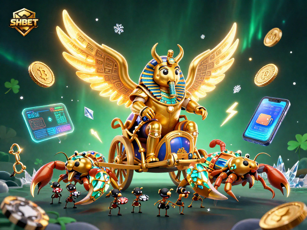 Experience thrilling gaming action at SHBET with vibrant characters and engaging elements.