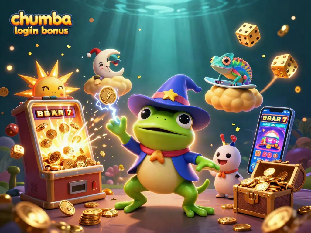 Join Chumba Casino and claim your login bonus for a chance at golden prizes and free coins!