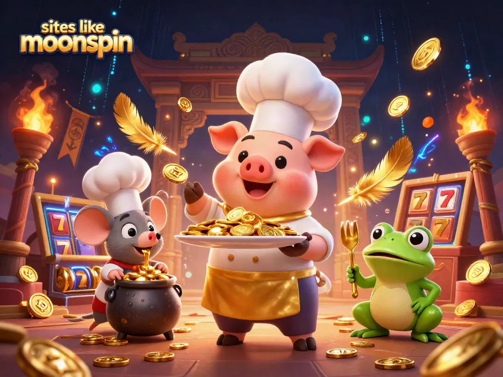 Win with exciting games at sites like Moonspin featuring slots and colorful characters.